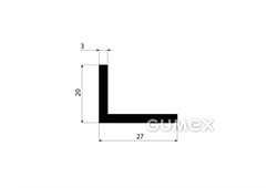 GUMMIPROFILE L-FORM - EPDM